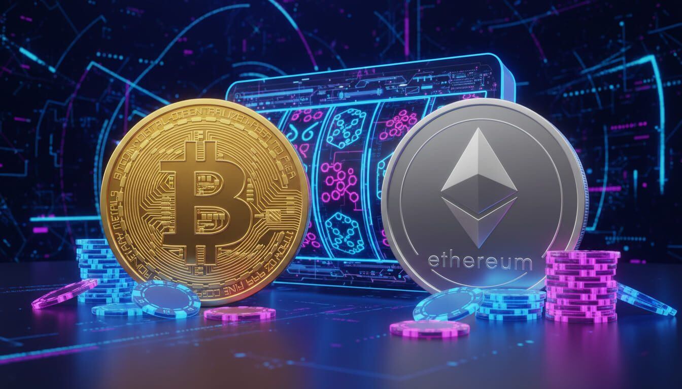 Płatności kryptowalutowe Bitcoin i Ethereum w kasynie online, 2026